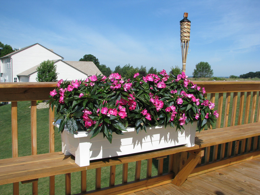 Adams Mfg. Corp. Resin Planter Box & Reviews Wayfair